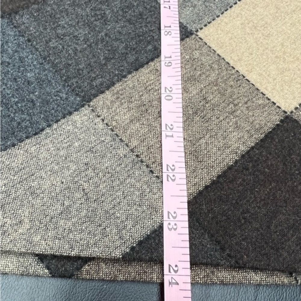 GAP Plaid Mini Skirt in Black, Brown & Cream - Picture 9 of 12